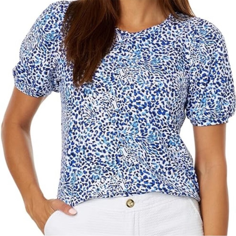 LILLY PULITZER RHETT TWISTED UP TOP XL